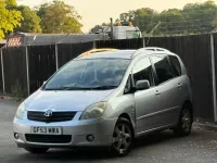 Used Toyota Corolla Verso 2003 Silver MPV