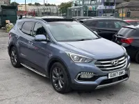 Used Hyundai Santa Fe Edition 200 HP (147 kW) 2017 Blue SUV