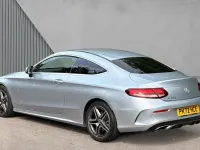 Used Mercedes C200 AMG line 184 HP (135 kW) 2023 Silver