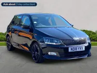 Used Skoda Fabia Monte Carlo 110 HP (80 kW) 2018 Black Hatchback