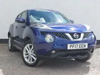 Used Nissan Juke N-Connecta 117 HP (86 kW) 2017 Blue SUV