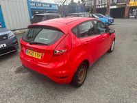 Used Ford Fiesta 95 HP (69 kW) 2010 Red Hatchback