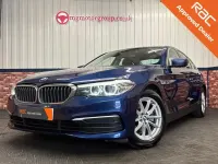 Used BMW 520 Comfort Edition 190 HP (139 kW) 2019 Blue Sedan