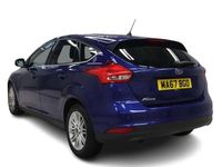 Used Ford Focus Zetec 120 HP (88 kW) 2017 Blue Hatchback