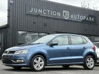 Used VW Polo Match 88 HP (64 kW) 2016 Blue Hatchback