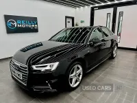 Used Audi A4 S-Line 190 HP (139 kW) 2018 Black Sedan