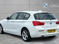 Used BMW 118 Comfort Edition 134 HP (98 kW) 2018 White Hatchback