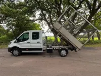 Used Ford Transit 130 HP (95 kW) 2020 White Cabriolet