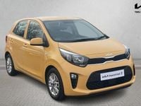Begagnad Kia Picanto 2024 Gul Halvkombi