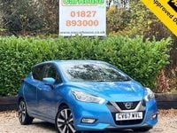 Used Nissan Micra Tekna 90 HP (66 kW) 2018 Blue Hatchback