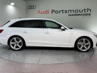 Used Audi A4 S-Line 204 HP (150 kW) 2023 White Estate