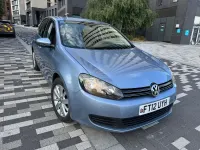 Used VW Golf VII Match 103 HP (75 kW) 2012 Blue Hatchback