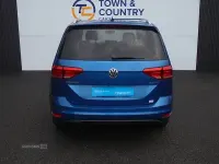 Used VW Touran SE 147 HP (108 kW) 2017 Blue MPV