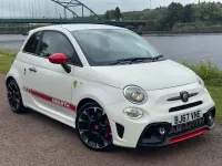Used Abarth 595 Competizione 180 HP (132 kW) 2017 White Hatchback