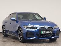 Used BMW i4 M Sport 250 kW (340 HP) 2022 Blue Sedan