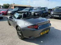 Used Mazda MX5 131 HP (96 kW) 2016 Grey Cabriolet