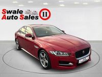 Used Jaguar XE R-Sport 180 HP (132 kW) 2017 Red Sedan