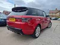 Used Land Rover Range Rover Sport HSE Dynamic 404 HP (297 kW) 2018 Red SUV