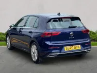 Used VW Golf VII Style 150 HP (110 kW) 2020 Blue Hatchback