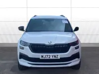 Used Skoda Kodiaq SportLine 150 HP (110 kW) 2022 White SUV