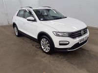 Used VW T-Roc Edition 115 HP (84 kW) 2018 White SUV