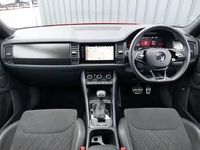 Used Skoda Kodiaq SportLine 150 HP (110 kW) 2023 Red SUV
