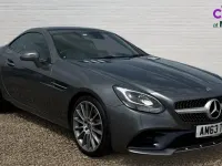 Used Mercedes SLC180 AMG line 156 HP (114 kW) 2018 Grey Cabriolet