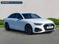 Used Audi A4 Black Edition 2021 White Sedan