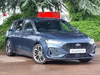 Used Ford Focus ST-Line X 125 HP (91 kW) 2024 Blue Hatchback