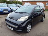 Used Peugeot 107 68 HP (50 kW) 2010 Black Hatchback