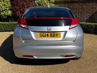 Begagnad Honda Civic EX 142 HK (104 kW) 2014 Silver Halvkombi