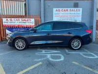 Used Ford Focus Titanium X 120 HP (88 kW) 2020 Blue Estate