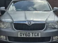 Usado Skoda Superb Elegance 170 CV (125 kW) 2010 Gris Familiar