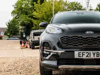 Used Kia Sportage GT-Line S 136 HP (100 kW) 2021 Black SUV