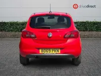 Used Vauxhall Corsa 75 HP (55 kW) 2019 Red Hatchback