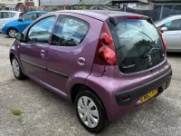 Used Peugeot 107 Active 68 HP (50 kW) 2013 Purple Hatchback