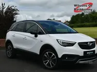 Used Vauxhall Crossland X Elite 130 HP (95 kW) 2021 White SUV
