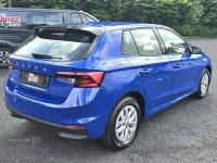 Used Skoda Fabia Comfort 2022 Blue Hatchback