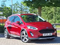 Used Ford Fiesta Active 125 HP (91 kW) 2020 Red Hatchback