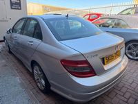 Used Mercedes C220 2009 Silver Sedan