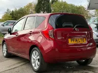 Używany Nissan Note S 98 KM (72 kW) 2014 Czerwony Minivan