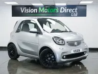 Begagnad Smart ForTwo Coupé Premium 71 HK (52 kW) 2017 Silver Sportkupé