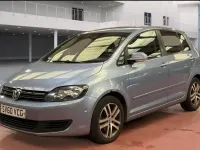 Used VW Golf VI SE 105 HP (77 kW) 2010 Blue Hatchback
