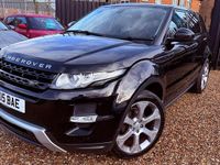 Used Land Rover Range Rover evoque Dynamic 2015 Black Estate