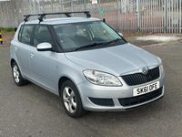 Used Skoda Fabia SE 90 HP (66 kW) 2011 Silver Hatchback