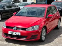 Used VW Golf VII SE 2013 Red Hatchback