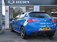 Used Alfa Romeo Giulietta Edizione Speciale 120 HP (88 kW) 2020 Blue Hatchback