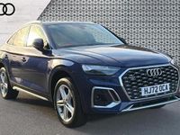 Used Audi Q5 S-Line 265 HP (194 kW) 2022 Blue SUV