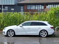 Used Audi A4 S-Line 204 HP (150 kW) 2024 White Estate