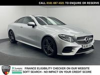 Used Mercedes E220 AMG line 194 HP (142 kW) 2019 Silver Coupe